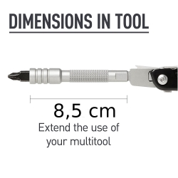 LEATHERMAN BIT DRIVER PROLUNGA PORTAINSERTI 